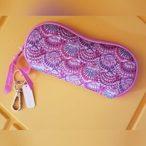 Simply Southern glasses case Seashell print NWT